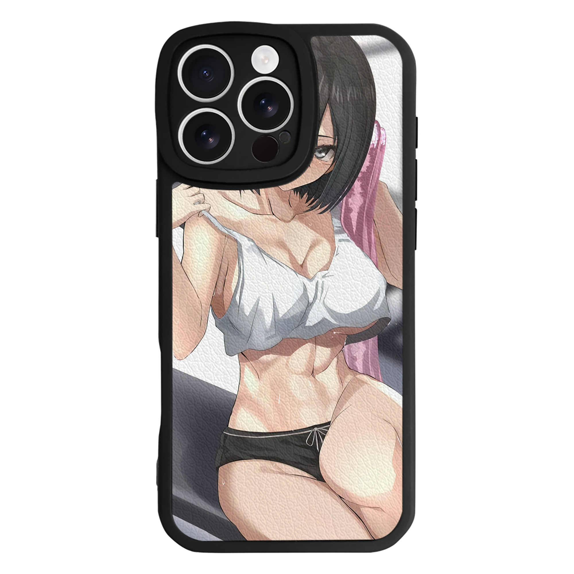 （画像用） 進撃の巨人 Attack on Titan 【iPhone 16シリーズ対応】シリコンスマホケース（レザー調） 材質：シリコン